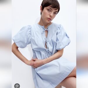 H&M Puff Sleeve Dress New